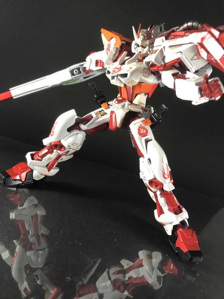 振ったあとのポージングなんかも中々綺麗に決まってくれますね〜