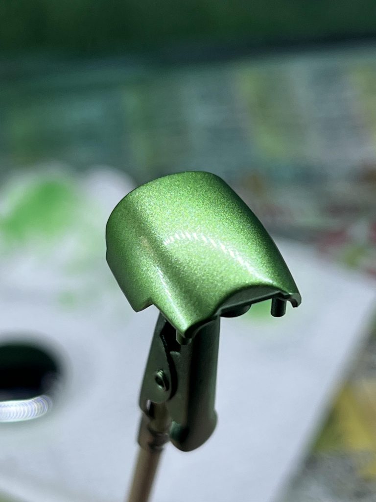 というわけで、塗り直し( ꒪ д꒪ ⊂彡☆))Д´)塗り重ねただけですけど。