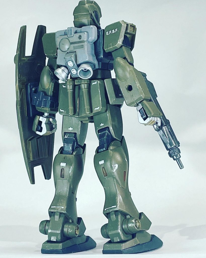 ドライブラシは一回一回の効果が薄いせいかチッピングと違って加減がわからないのでどこまで処理するべきなのかが難しいですね。