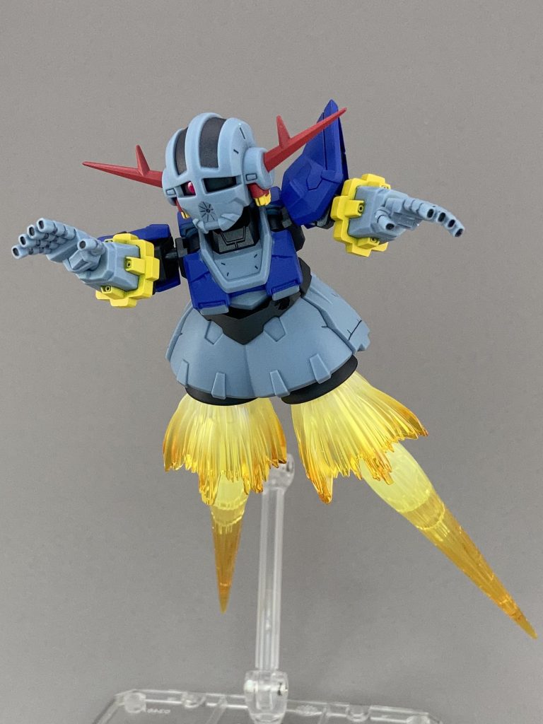 フィギュアライズエフェクトジェット装着。迫力があっていいですね。