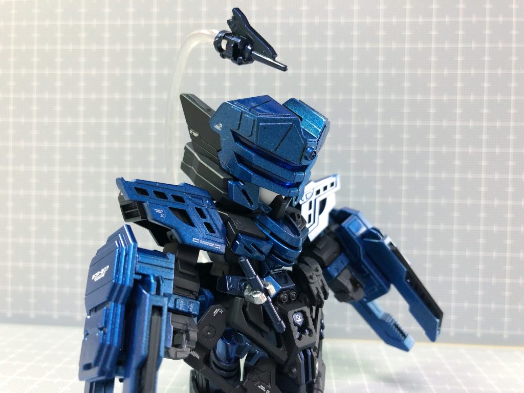 ニッパーを使ったパーツの切り出しにはじまり接着剤、パテ、プラ板、そして最後の塗装まで、なにからなにまではじめましてでしたが最後まで本当に楽しかったです!脱パチ組みモデラーを目指す第二弾のテーマを決めたのでそちらも頑張りたいと思います。