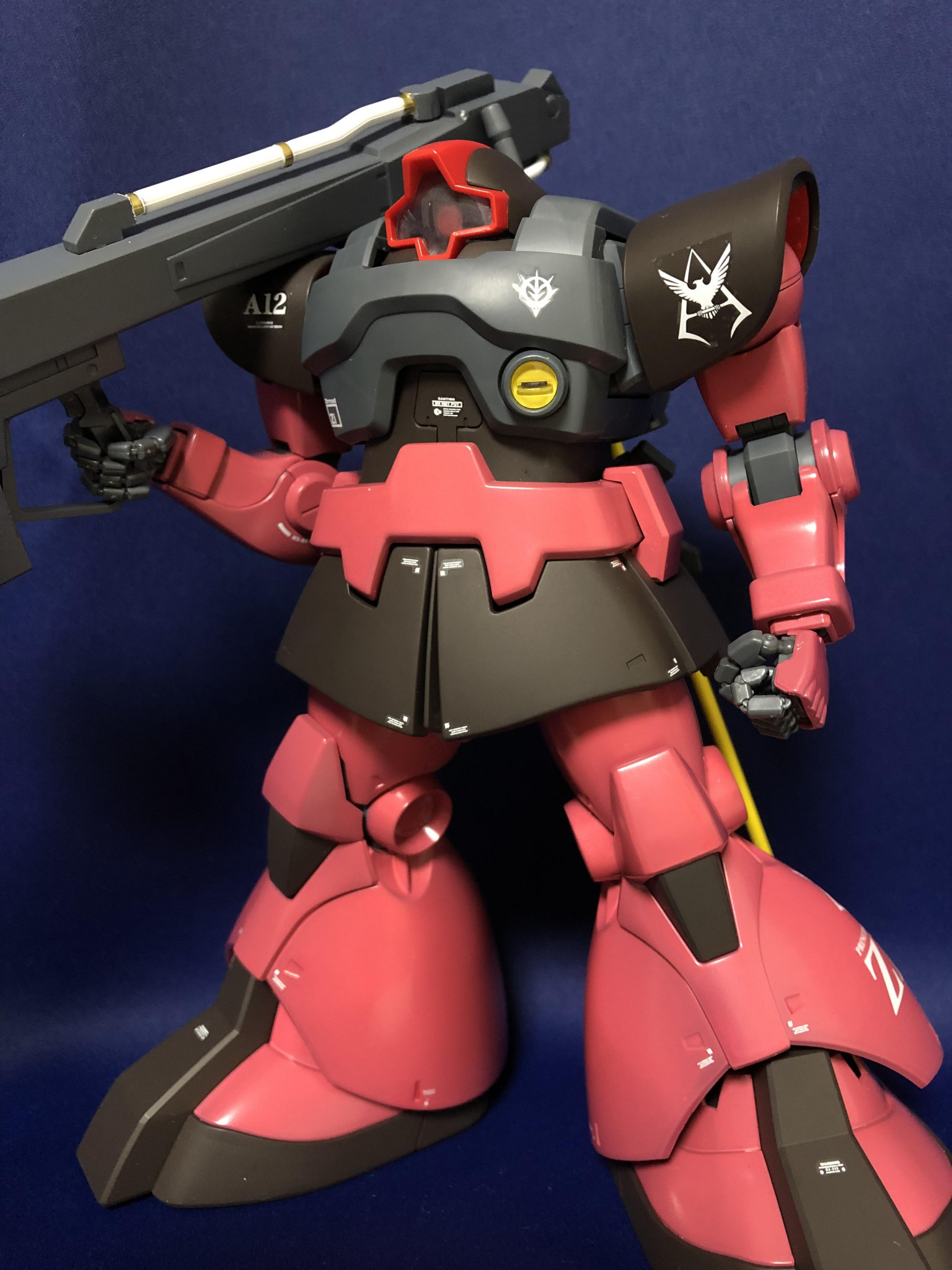 HOT SALE限定1/100 MG アナベルガトー専用リックドム　アップグレード版　改修塗装済完成品　ファーストガンダムMSV ジオン 完成品