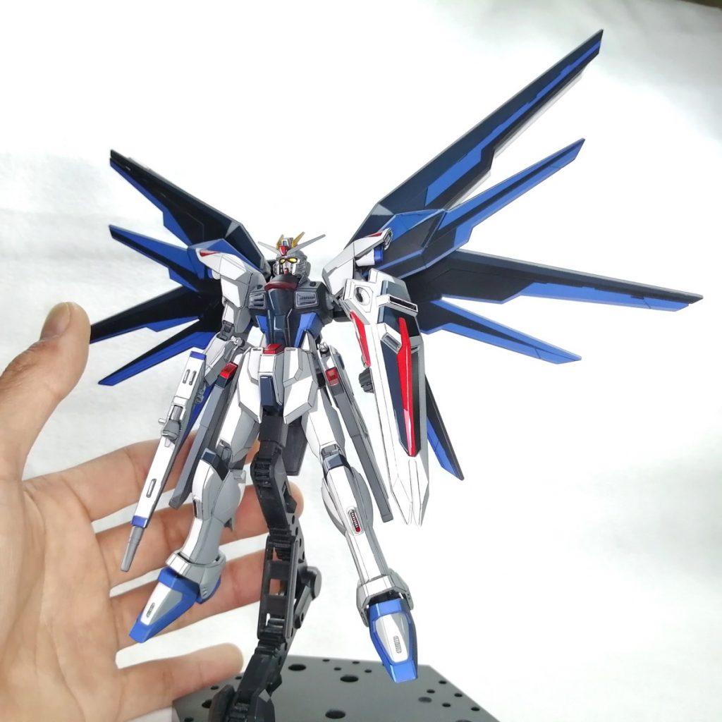 フリーダムガンダム 登場シーン アニメ塗り–5枚目/制作者：p.e.n.n.y.1