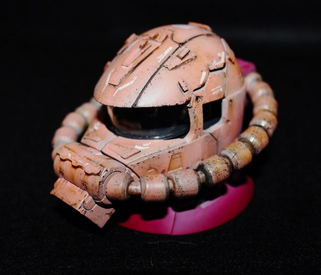 斜め前からです。リアルタッチマーカーと軽くチッピングを入れました。