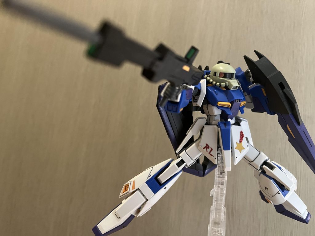 おまけ!ルーΖザクでSEEDポーズ!