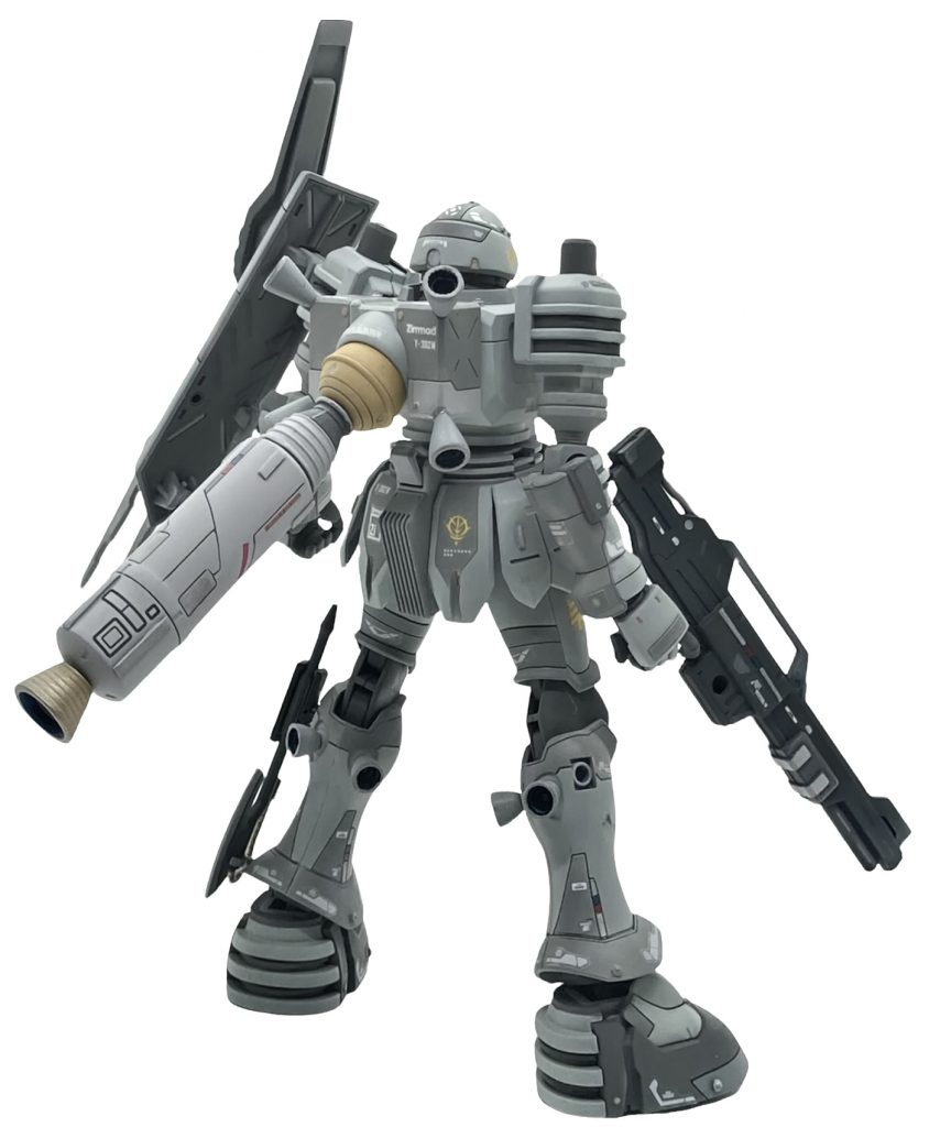 ヅダはツイマッド社の欠陥品と位置付けられてますが、敢えてプロペラントタンク追加！空中分解上等！リスク丸無視仕様にしてみました😅デュバル少佐バンザイ🙌