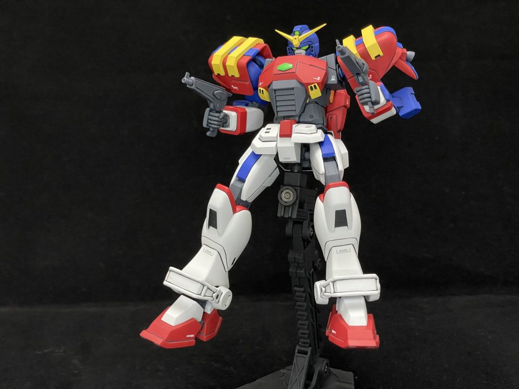 ギガンティックマグナムはグリップ可動と太腿サイドにマグネット接続