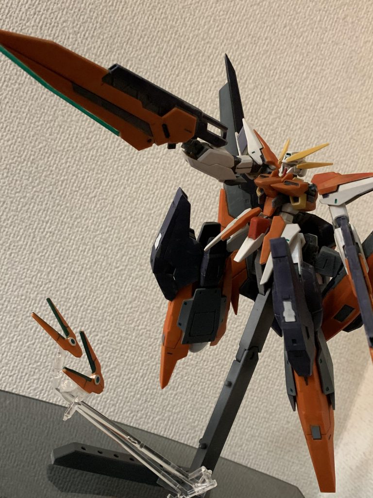 通常モードの頭部でパシャリ⭐︎