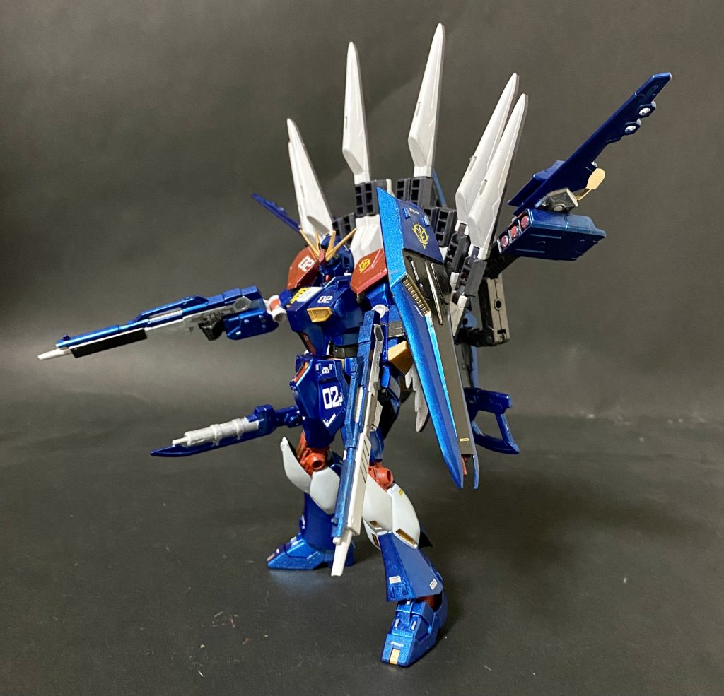 悪役MSっぽいですよね。バックパックもストライカーっぽいです。