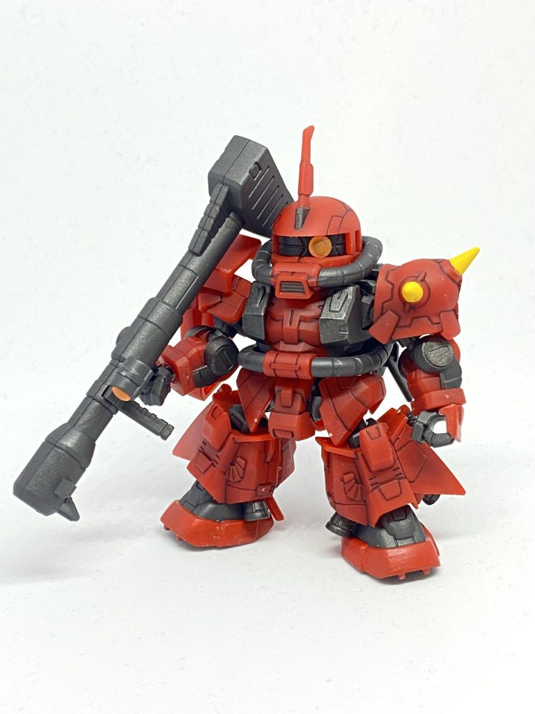 モノアイはHアイズ、一部ディテールアップパーツを使ってます。