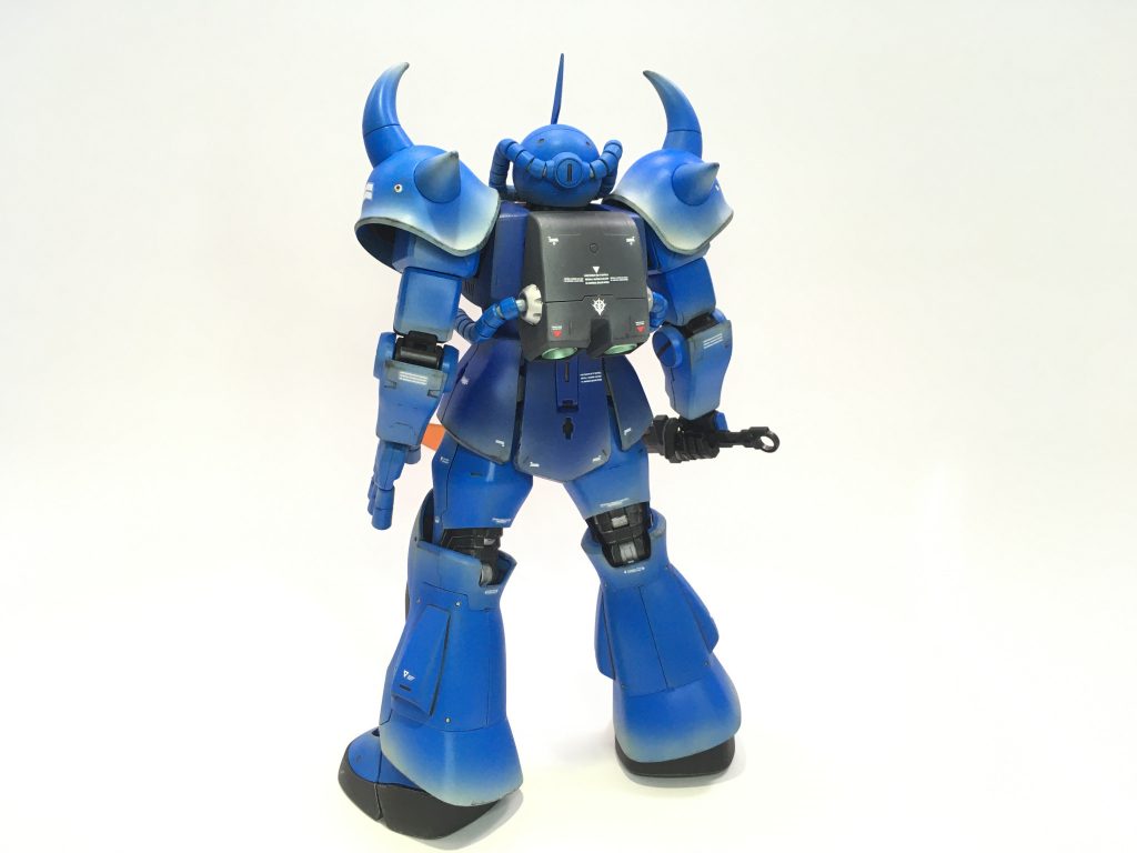 バーニアを少しグリーンにしています