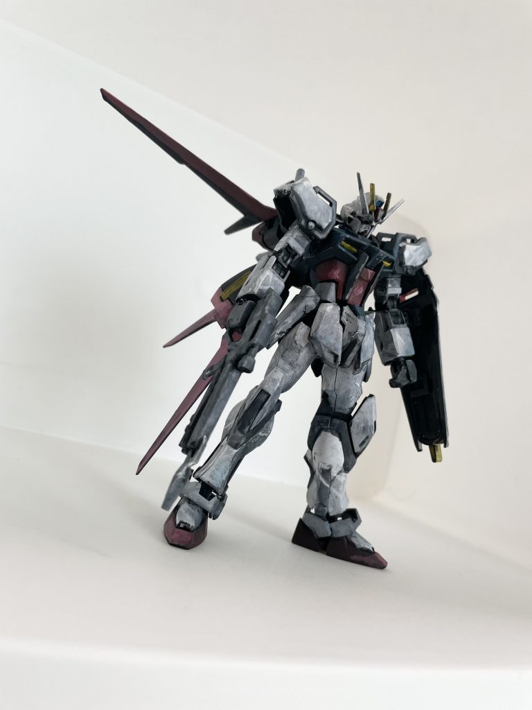 HGCE エールストライク アクリルガッシュ全塗装–5枚目/制作者：NbHaruto