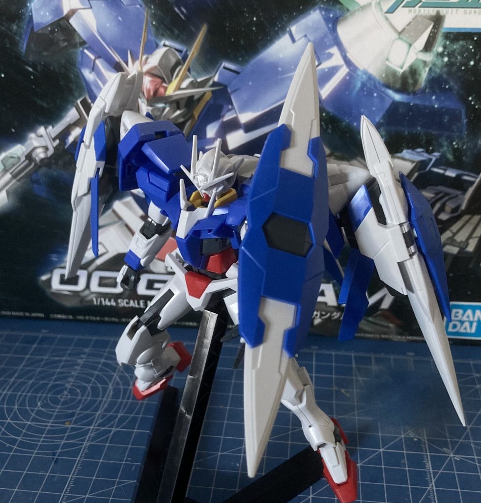 パチ組みでも十分かっこいい。スジボリやプラ板ディテールを少し追加して部分塗装とスミイレ、つや消しトップコートで仕上げています。もっとシンプルに作っても良かったかもしれないですね。