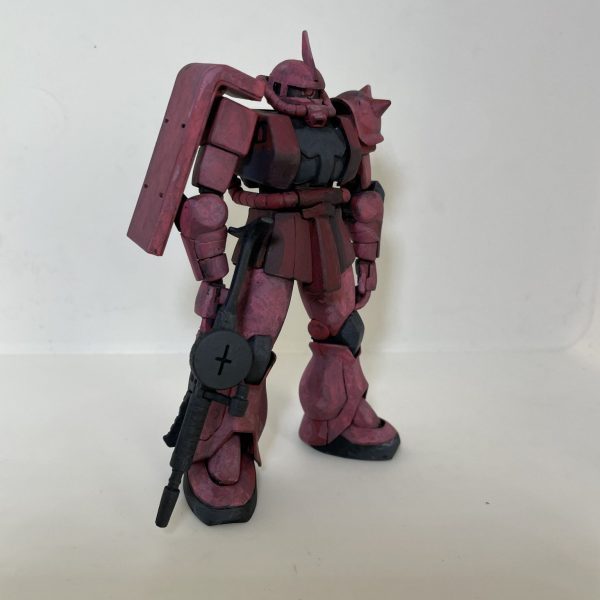 HGUC シャア専用ザクⅡ アクリルガッシュ全塗装