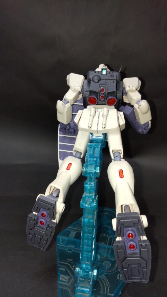 バーニア系も塗装。