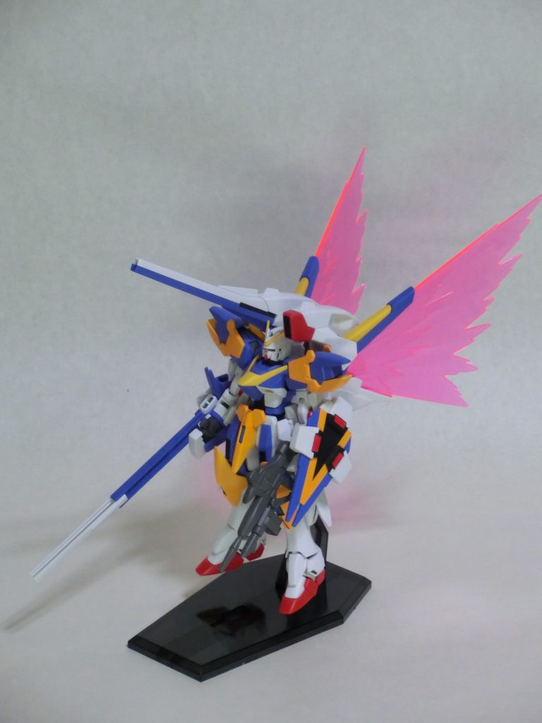 アサルトパーツは金色ではなく黄色で塗装しました