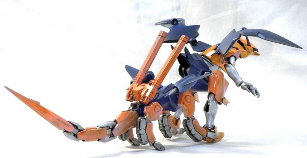 非人型MSと非人型MSをそのまま連結。