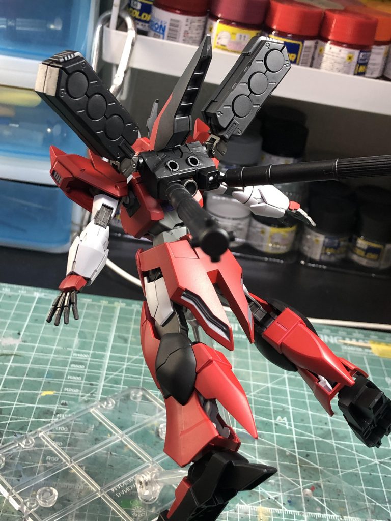 レッドフェイクνアルスコアガンダム–3枚目/制作者：多趣味の生き甲斐
