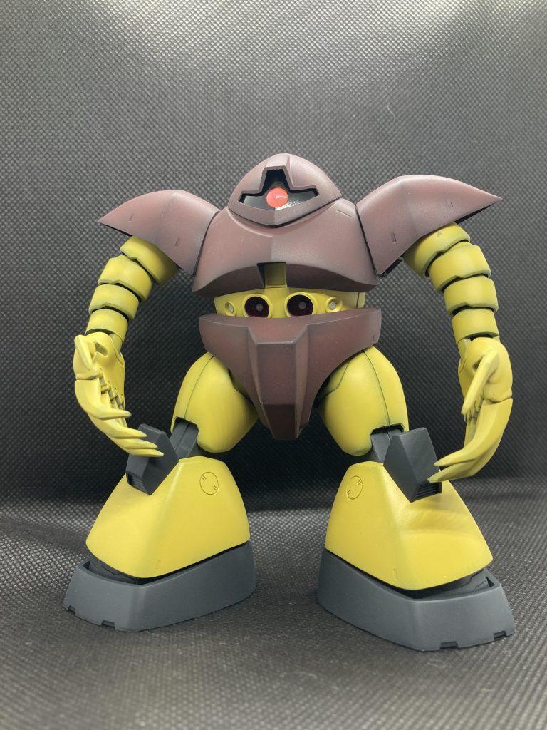 関節やらなんやらABSが多かったのでドキドキしながら制作爪研ぎと肩の先っちょを尖らせた事、モノアイをHアイズを使って埋め込んだぐらいです今回は割れずに済みました。