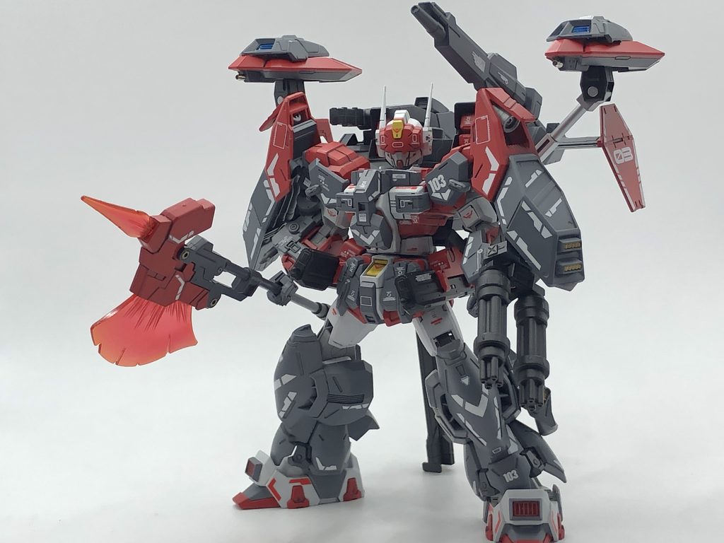 ここまで閲覧してくださりありがとうございました😊前回のフルアームズライダー改と比べると脚部が太くなりマッシブに!前回行っていた腰の1.2mm延長を取り除き、身長を少し下げてガッシリとした体格に見えるようにもしました。