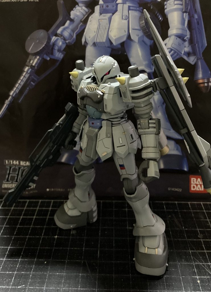 相変わらずモノアイ部分を作り替える進歩ない改修ですが、漫画ベルセルクに出てくるグリフィス（フェムト）みたいな顔になっちゃいました😅結構気に入ってます。