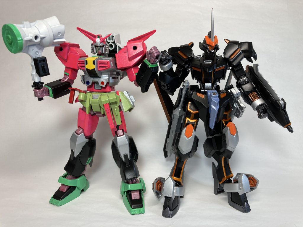 最後に前作のゴースト端白星とツーショット📸今回エグゼイドが完成したので残りのライダーたちはもう完成しています。後ほど投稿します👍✨