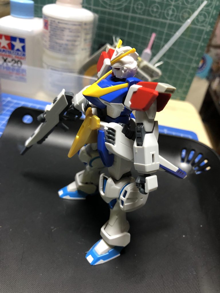 これはキット外のジャンクだけで適当に作った試作機…まさかほぼそのまま行くことになるとは…