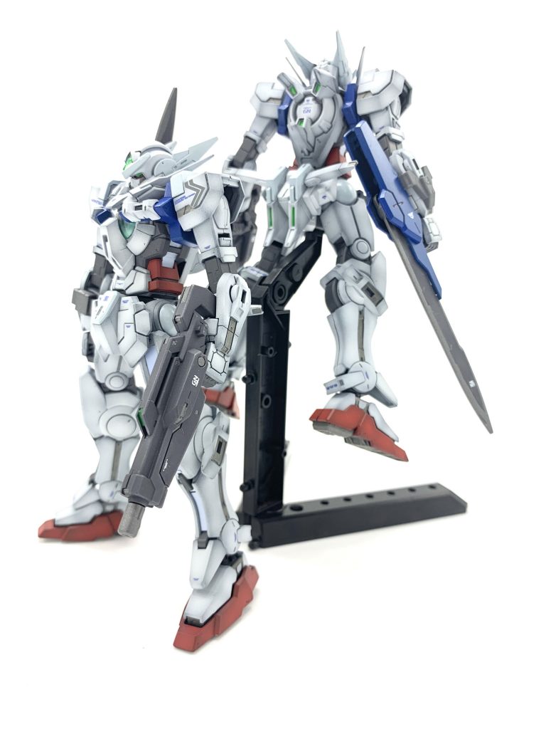 HG00 ガンダムアストレア　2機同時作成–3枚目/制作者：96模型店@店長ぐらむ