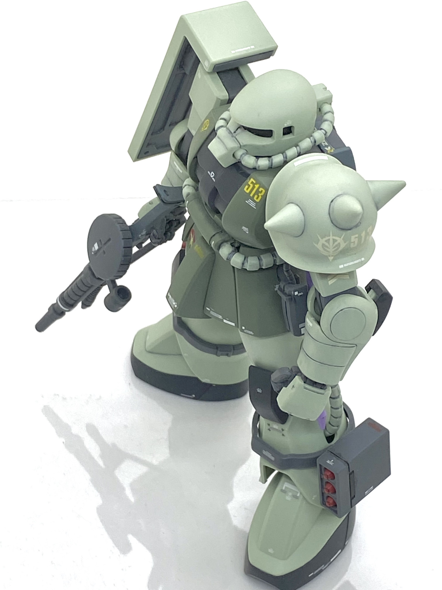 ガンプラ RG 1/144 量産型ザクⅡ 塗装完成品 - 模型・プラモデル