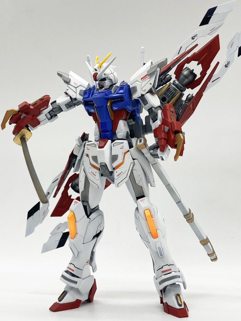 フレイミングガンダム–6枚目/制作者：Datemaki