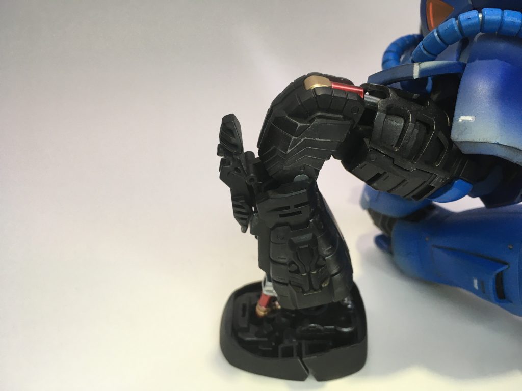 下手だけど少しドライブラシを、、、