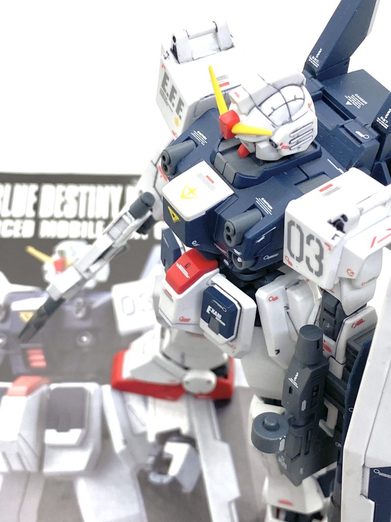 最後は説明書と。ブルーディスティニー3号機