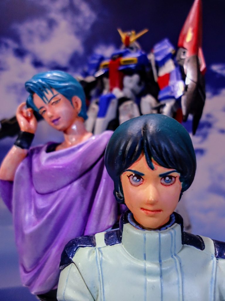 フォウとカミーユにＺガンダム？画的にはと設定に準じるならサイコガンダムか？ｍｋ−２が欲しかった！–4枚目/制作者：gtarou