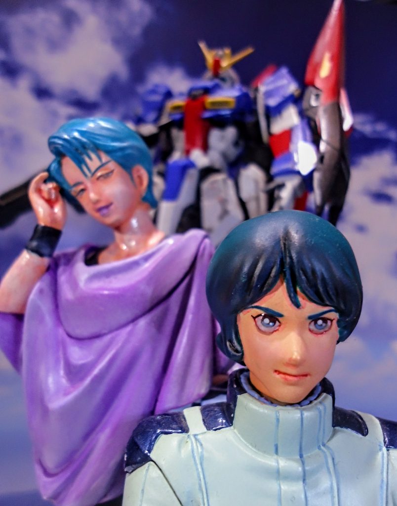 フォウとカミーユにＺガンダム？画的にはと設定に準じるならサイコガンダムか？ｍｋ−２が欲しかった！–3枚目/制作者：gtarou