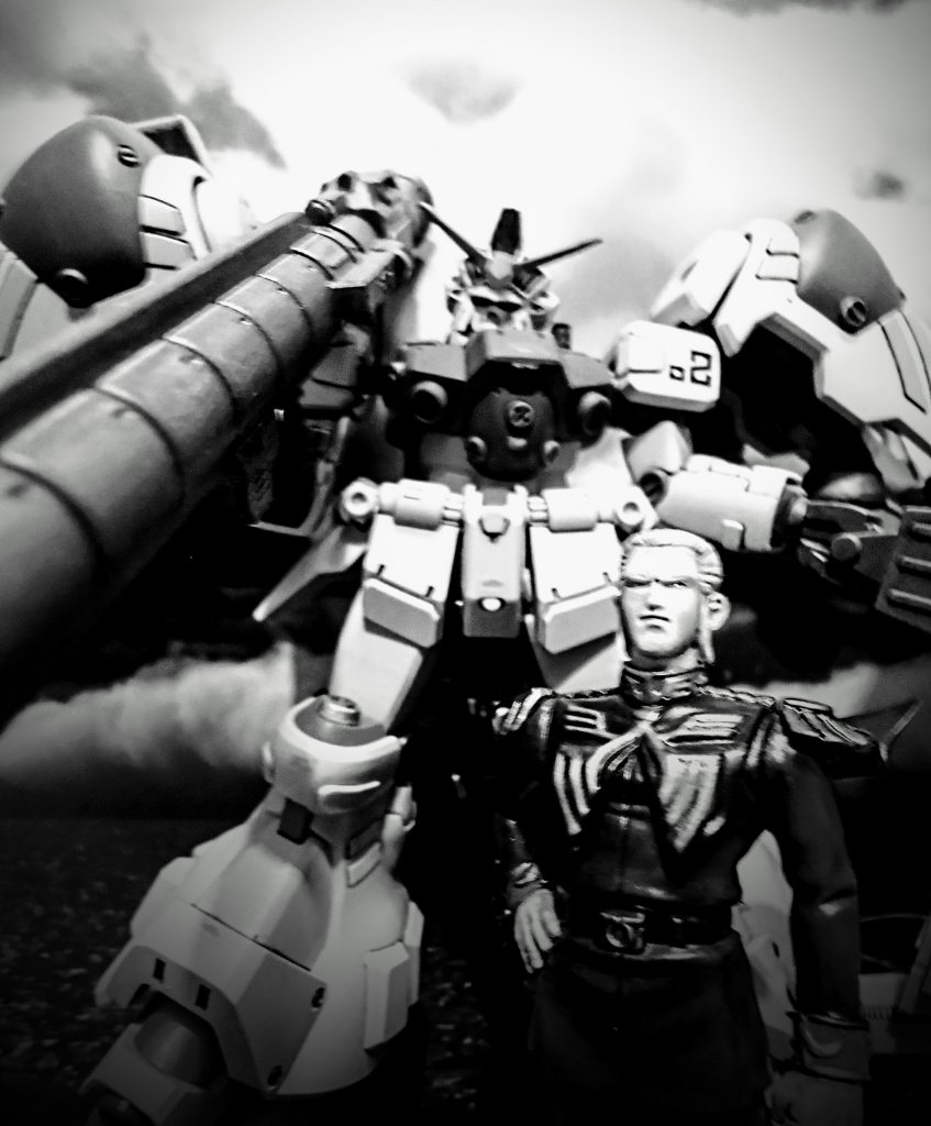 戦場写真風に白黒写真に変更して見ました♫