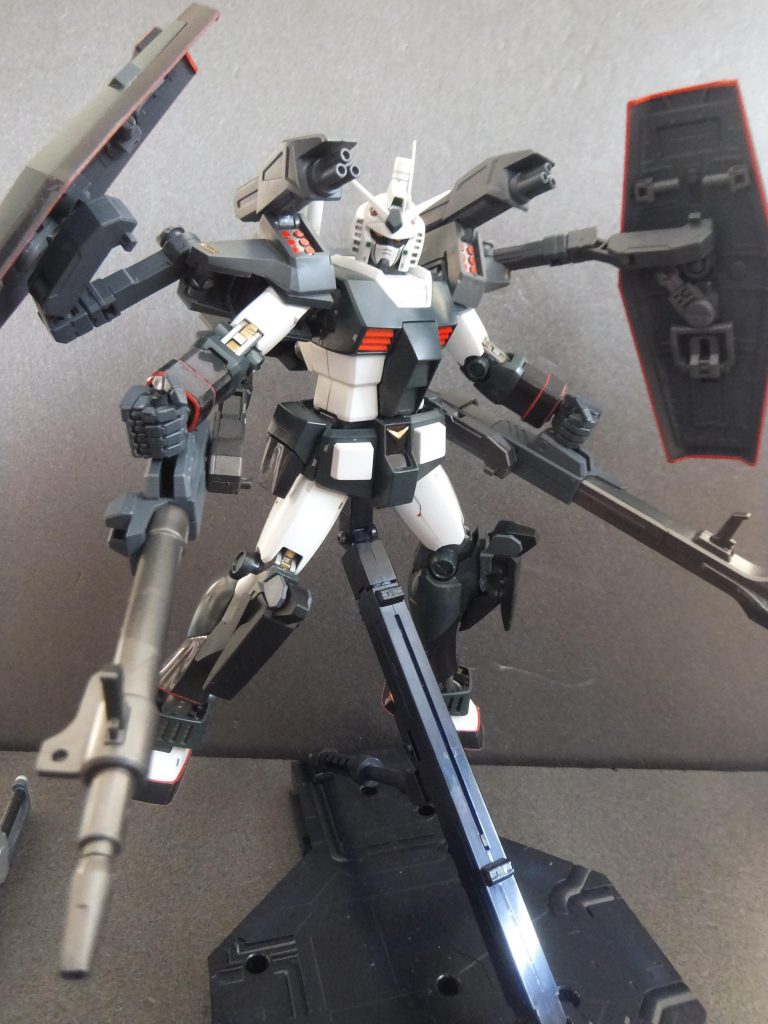 シールドにアームも連結してみました(^▽^)/