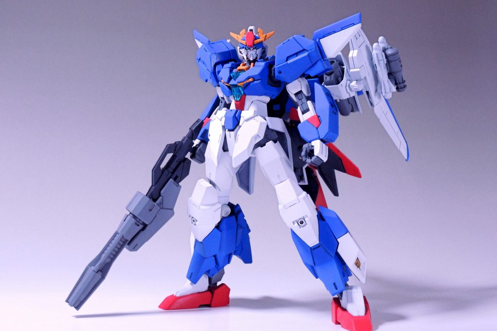 アーマー装着してガンセイヴァーZ風武器はオリジナルがガトリングなんで、ジュピターヴから拝借