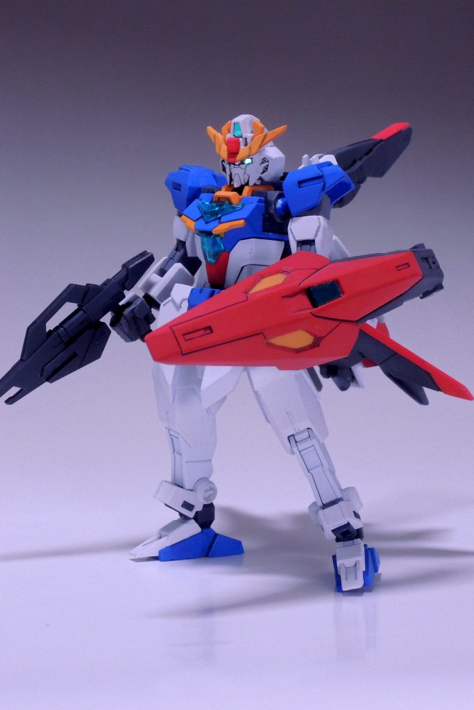 コアZは機首にプラ棒差し込んで手持ちにできます