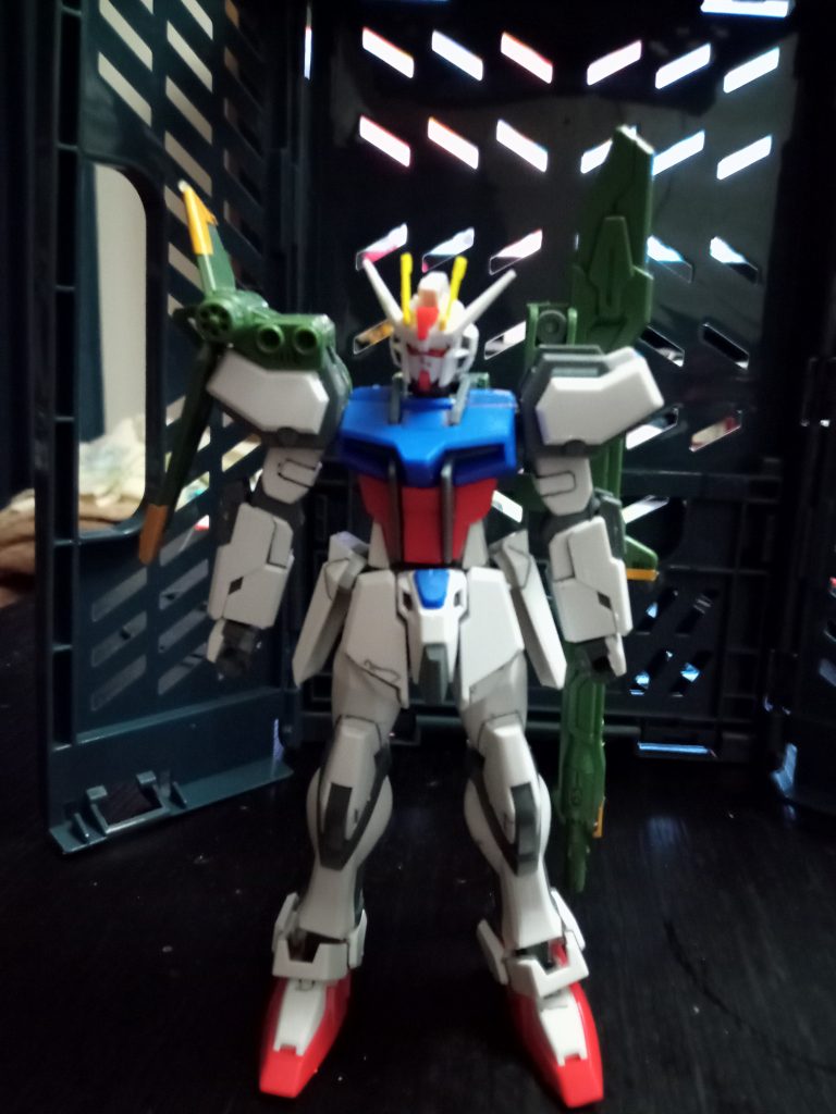 ランチャーストライカー装着の前