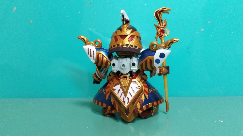 背面塗装だけなので、目新しいギミックはありませんこうやって改めて見ると、気付かなかった荒い部分が目につきまくる……