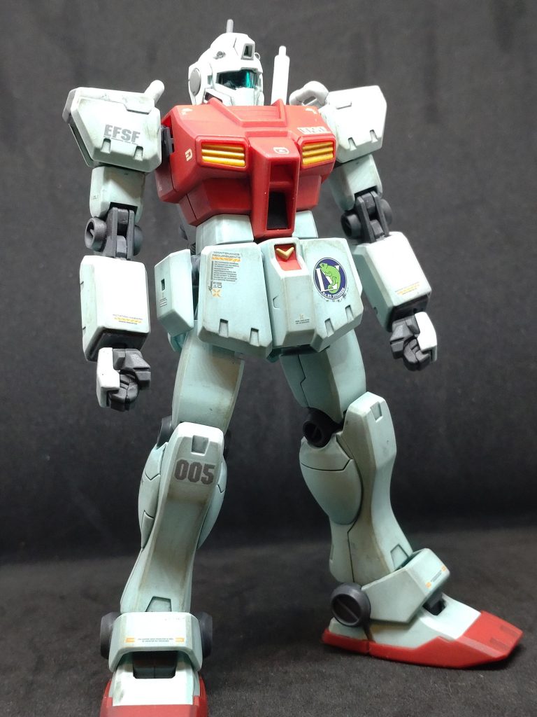 RGM-79C ジム改ｽﾀﾝﾀﾞｰﾄﾞｶﾗｰ–3枚目/制作者：ガンプラおじさん