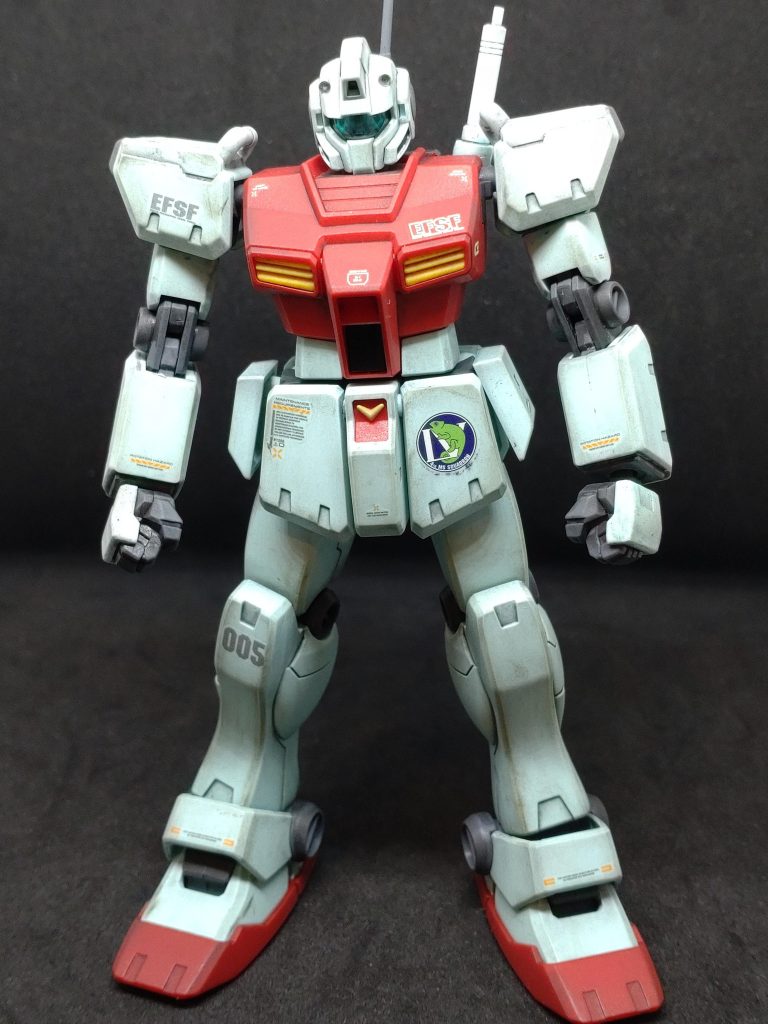 RGM-79C ジム改ｽﾀﾝﾀﾞｰﾄﾞｶﾗｰ–5枚目/制作者：ガンプラおじさん