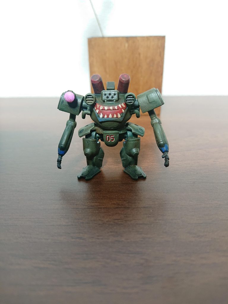 一応、正面より。ビフォアーアフター的な。