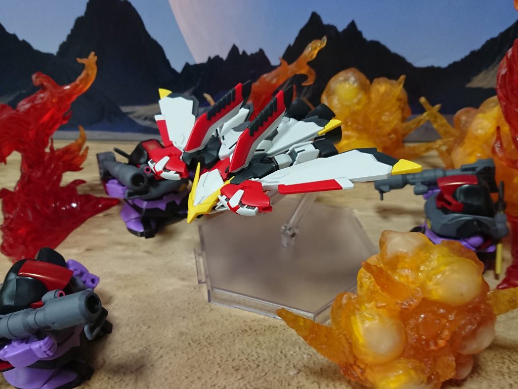 MAP兵器·バーニングファイア、突撃！