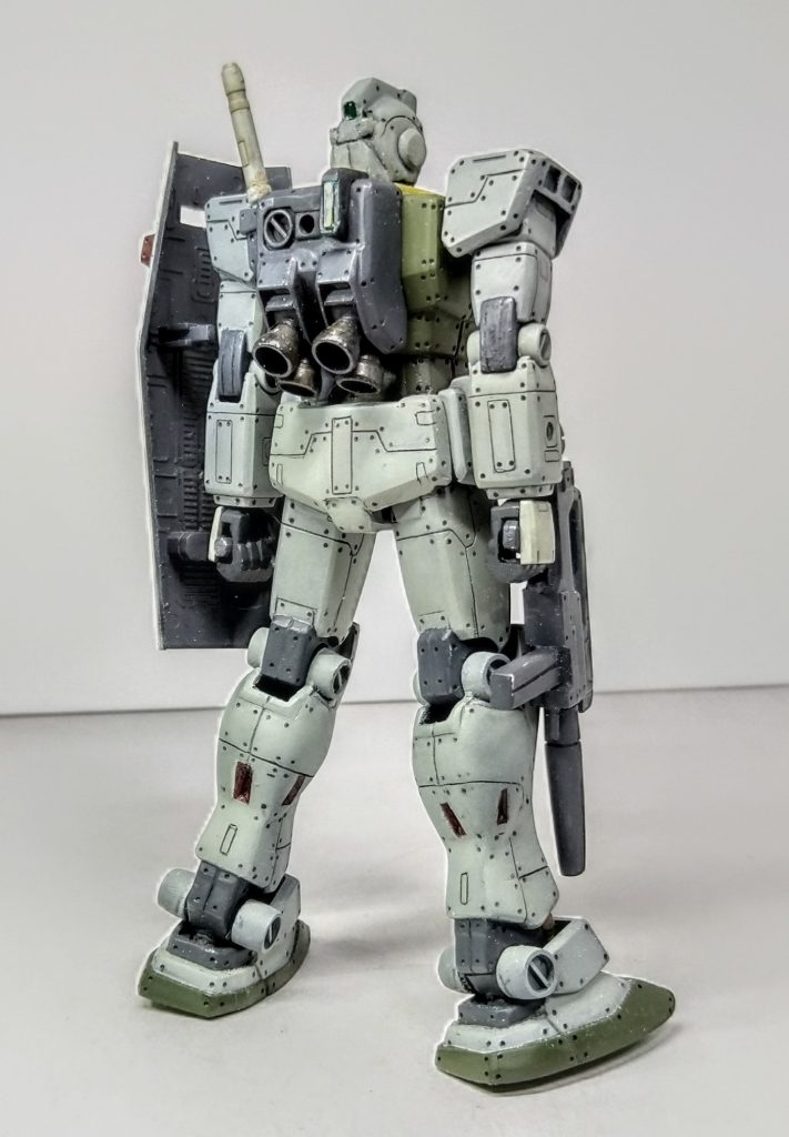 とにかく やられ役のジム2を強そうにカッコ良くするコンセプトで作りました。