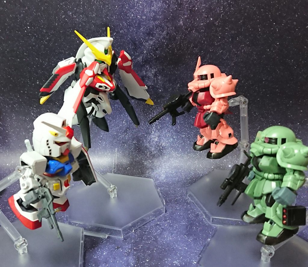 1stガンダムのステージでよくある光景。