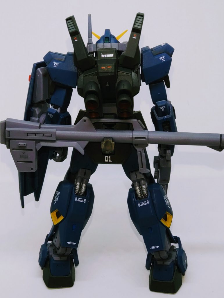 バズーカを腰にマウント