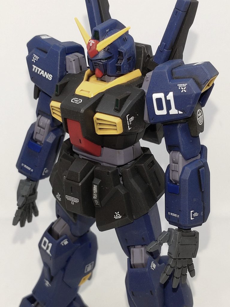 平手は付属してないのでビルダーズパーツを使いました。