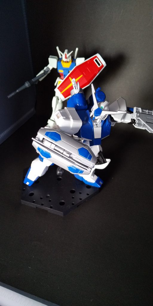 赤い彗星！！　からの切り結び、残心