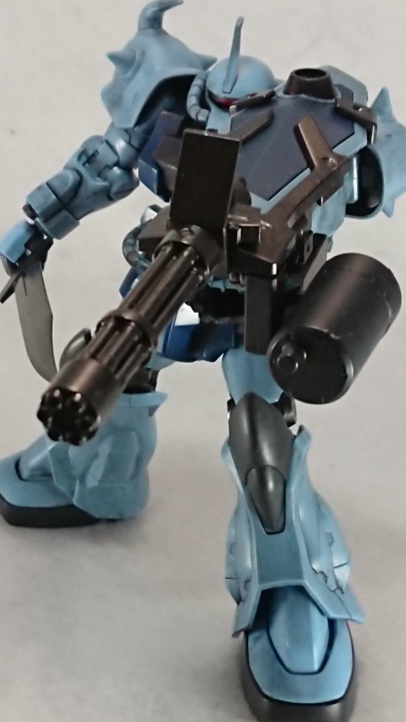 タンクがガラ空きだぞ。